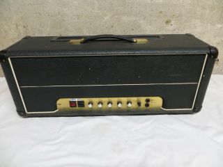 Vintage Rare Marshall 100 Watt Jmp Tube Amp Head