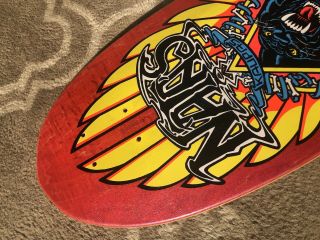 1989 NOS SMA Natas Kaupas Panther vintage skateboard deck Santa Cruz blind bag 4