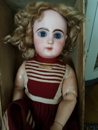 Extraordinari antique Jumeau doll closed mouth sailor costume 4