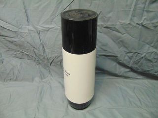 Vintage Fram filters company thermos black & White color quart size 2 USA 3