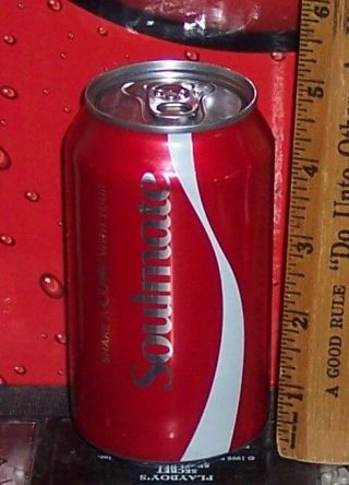 2018 Share A Coke With My Soulmate 12 Ounce Coca - Cola Aluminum Can Full