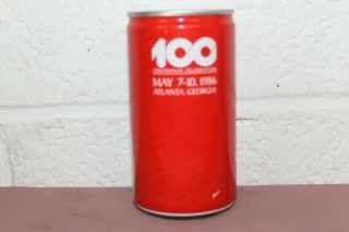 Usa - Coca - Cola Can - Centennial Celebration - 1986 (us - 09)
