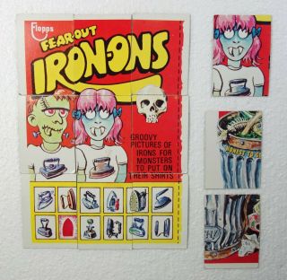 Wacky Packages 1975 Topps 15th Edition Puzzle Checklist Cards Complete Set,  3