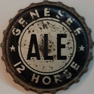 Genesee 12 Horse Ale Beer Caps Crown Cork Cap