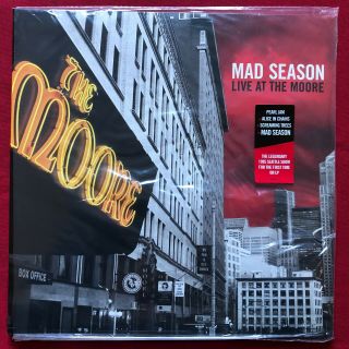 Mad Season Live At The Moore 2 Lp (2015) Pearl Jam Alice In Chains Rock Ex/nm