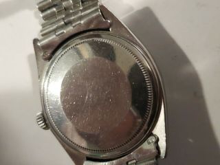 Vintage Rolex Men ' s Datejust Stainless Steel 36mm 3