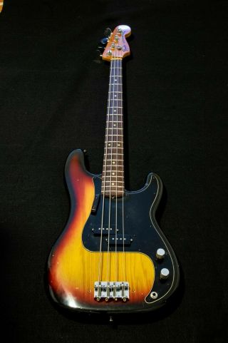 1977 1978 Fender American Precision Bass Vintage Sunburst