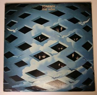 Vintage 1969 The Who Tommy 12 " Double Lp Vinyl Record