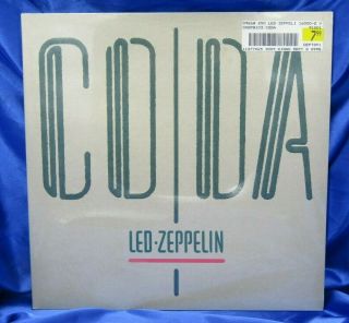Orginal 1982 Hard Rock Lp: Led Zeppelin - Coda - Swan Song