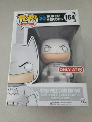 Funko Pop North Pole Camo Batman Target 164
