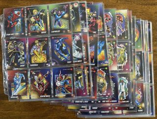 1992 Impel Marvel Universe Series 3 - Complete 200 Card Set - Near Mint/mint