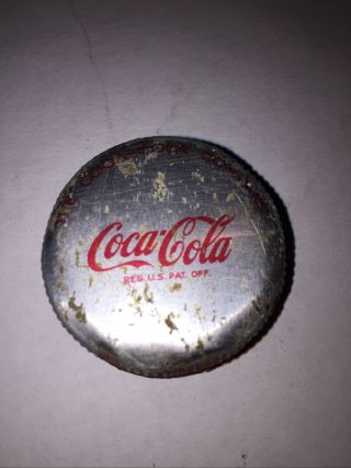 Vintage 1 Gallon Coca Cola Coke Syrup Glass Jug Bottle Cap 1960’s