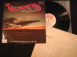 The Moody Blues - Days Of Future Past - 1967 Japan Vinyl 12  Lp/ Vg,  / Prog Rock