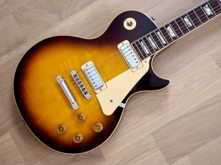 1978 Gibson Les Paul Deluxe Vintage Electric Guitar Tobacco Sunburst W/ Case