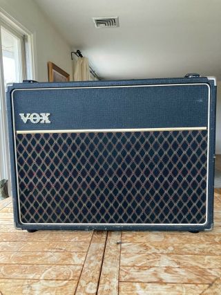 Vox / Vintage 1975 Vox Ac30 Tb Top Boost 2x12 Amplifier / 1970 