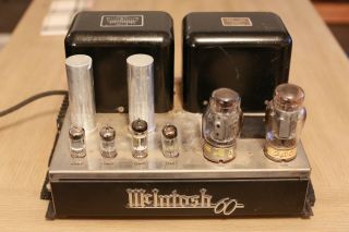 Vintage Mcintosh Mc60 Mono Tube Amplifier - Read