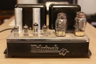 Vintage Mcintosh MC60 Mono Tube Amplifier - READ 2