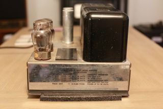 Vintage Mcintosh MC60 Mono Tube Amplifier - READ 3