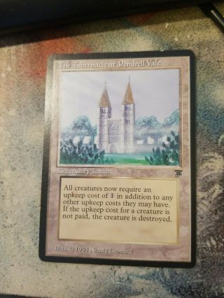 The Tabernacle At Pendrell Vale English Legends Mtg Magic Vintage Sp Nm - Wow