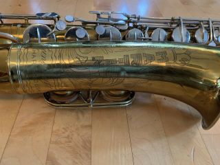 Vintage 1938 Martin Committee Ii Tenor Saxophone Lacquer Great Player