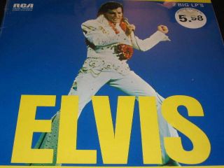 Elvis Presley Rca Special Products Vintage 2 Lp Record Album Canada Still