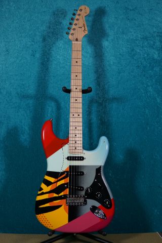 Crash 3 Eric Clapton Fender Stratocaster Guitar Strat Usa American Vintage Desig