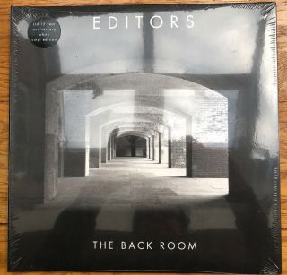 Editors - The Back Room White Vinyl Lp - 15th Anniversary Rsd 20