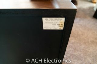 NEAR Vintage JBL 4343 Studio Monitors All Consecutive Serial Nmbrs 4