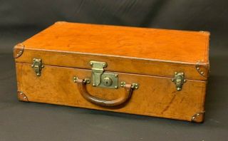 Vintage Leather Louis Vuitton Suitcase 2