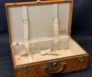 Vintage Leather Louis Vuitton Suitcase 4