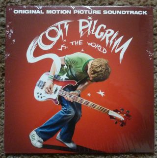 Scott Pilgrim Vs.  The World Soundtrack Lp Red Vinyl