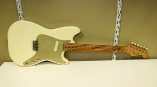 Vintage 1957 Fender Musicmaster Desert Sand Electric Guitar