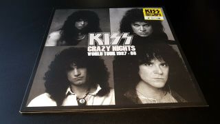 Kiss - Crazy Night World Tour 87/88 - 2 X Lp - Coloured - Vinyl