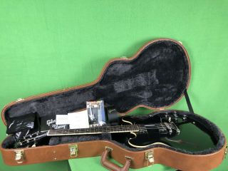 Gibson Es - 335 Vintage Ebony 2020 Electric Guitar W/ Case