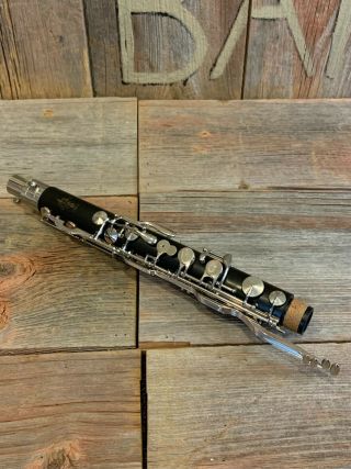 Vintage Leblanc Paris Wood Bass Clarinet - Completely Repadded & Rebuilt 2