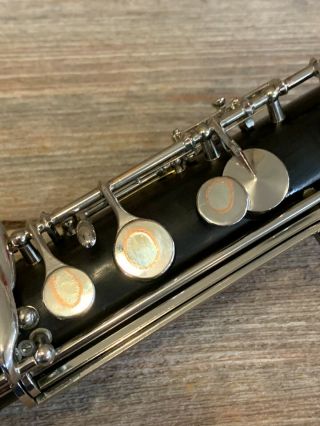 Vintage Leblanc Paris Wood Bass Clarinet - Completely Repadded & Rebuilt 6