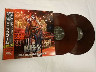 Kiss - Sonic Boom Over London (2 X Brown Vinyl,  Poster) - Top