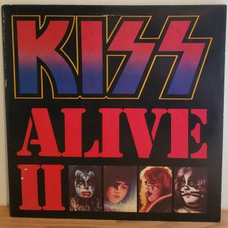 Kiss Alive Ii 1977 Casablanca Records Gate Fold W/ Pic Booklet & Inners
