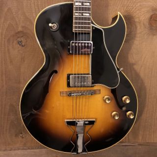 Gibson ES - 175D Vintage Hollowbody Archtop Sunburst 1968 w/ Hardshell Case 2