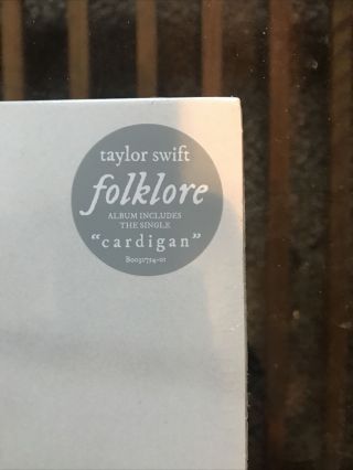 TAYLOR SWIFT FOLKLORE RED 2X VINYL MEET ME BEHIND THE MALL EXCLUSIVE LP 2