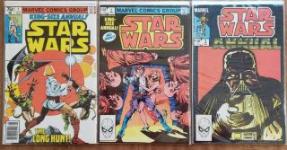 1977 Marvel Star Wars Vintage Comic Books Complete,  Full Run 1 - 107 With Annuals