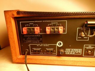 Vintage Marantz 2325 Receiver AM/FM & Wood Case 6