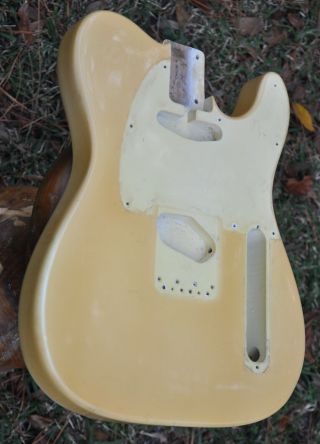 1971 Vintage Fender Telecaster Ash BODY Olympic Oly WHITE 1970s Tele 2