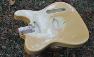 1971 Vintage Fender Telecaster Ash BODY Olympic Oly WHITE 1970s Tele 4