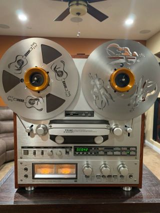 Vintage TEAC X - 1000R Auto Reverse Reel to Reel In Conditions 3