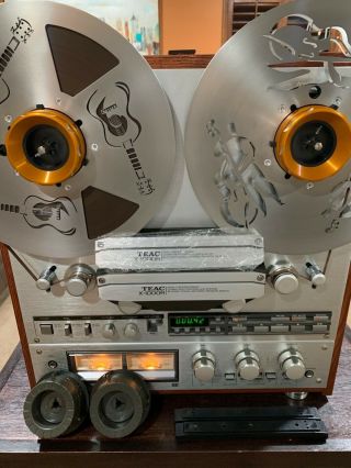 Vintage TEAC X - 1000R Auto Reverse Reel to Reel In Conditions 4