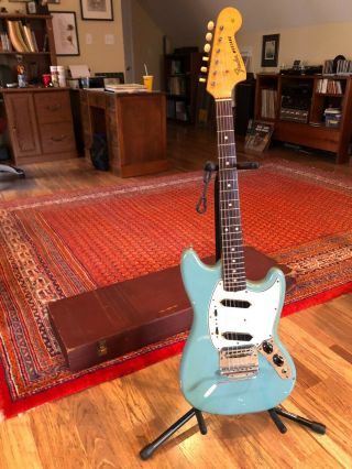 1965 Fender Mustang Electric Guitar,  Vintage,  Made In Usa
