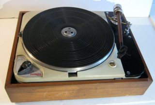 Vintage Thorens Td 124 Turntable With A Pritchard Audio Dynamic Tone Arm & Head