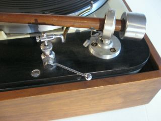 Vintage Thorens TD 124 Turntable with a Pritchard Audio Dynamic Tone Arm & Head 6