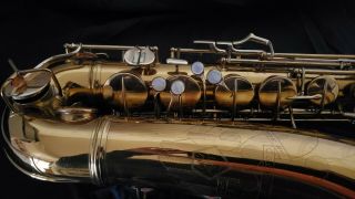 Conn 10m Tenor Saxophone Rolled Tone Holes Vintage -